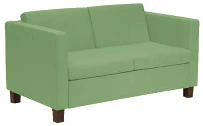 BOGA - 2 sedací souprava, koženka SK 11 - koženka zelinkavá